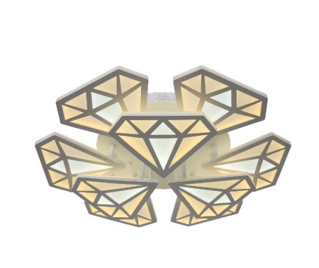 Lustra Led de la 180w la 380w - Lustra LED dimabila 230w cu telecomanda 3 functii