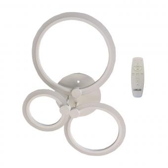 Lustra led de la 51w la 100w - Lustra led dimabila 60w cu telecomanda 3 functii