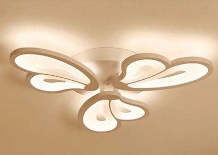 Lustra led de la 51w la 100w - Lustra led dimabila 98w cu telecomanda 3 functii