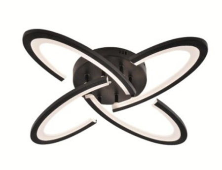 lustra led dimabila cu telecomanda Alba /Neagra 3,4,5 Orbite [4]