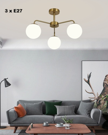 Lustra led eleganta 3/5 globuri E27 [2]