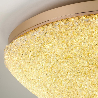 Lustra led living, dormitor sau bucatarie - Lustra led eleganta si moderna Gold 40/50 cm
