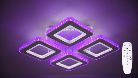 Lustra LED Cristal - Lustra led - RGB Smart 140w