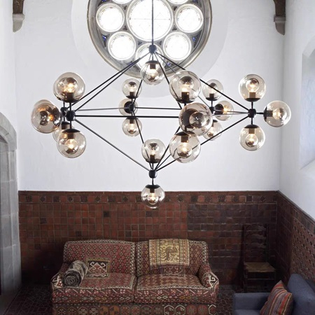 Lustra LED - Lustra led spatiala