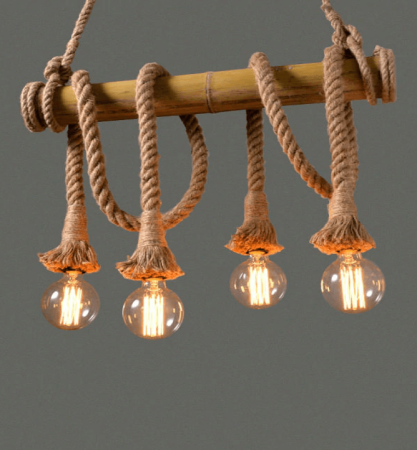 Lustra vintage - Lustra rustica 4xE27