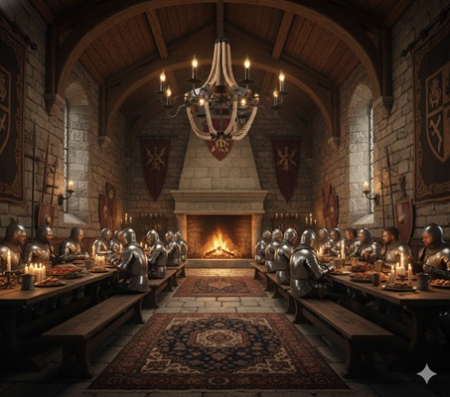 LUSTRA RUSTICA 8 SOCLURI E14 [3]