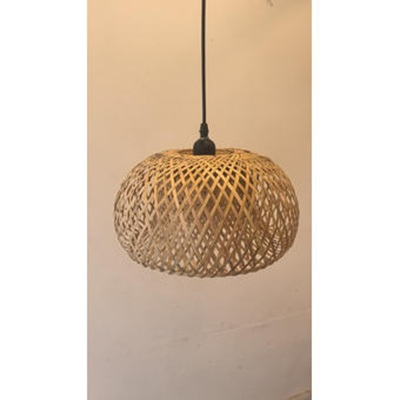 Pendul bambus 1xe27, 30x40cm [1]