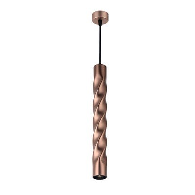 Pendul led - Pendul led aluminiu GU10 COFFEE auriu 5.5X30 cm