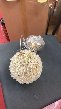 Pendul led elegant Gold Cristale [1]