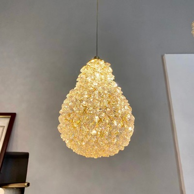 Lustra led sub 150ron - Pendul led elegant si modern 18w/25w Gold