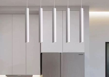 Corp led suspendat - Pendul led modern 7w alb/ negru neutru