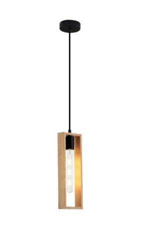 Pendul led - Pendul lemn 1x E27
