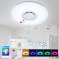 Aplica LED - Plafoniera LED-difuzor, RGB, telecomanda, dimabila si bluetooth