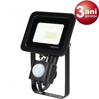 Proiectoare LED - Proiector LED cu Senzor 10W