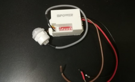 Iluminat inteligent - Senzor  miscare iluminat scari 25w 12V