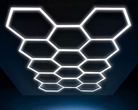11 Hexagoane LED Honeycomb 378w [3]