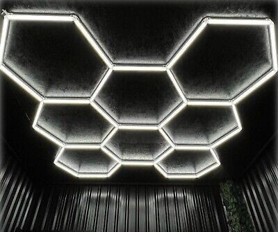 9 hexagoane led honeycomb - set 8 led honeycomb tavan