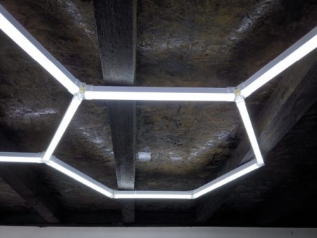 led tavan Honeycomb - led tavan honeycomb 192w 5 hexagoane