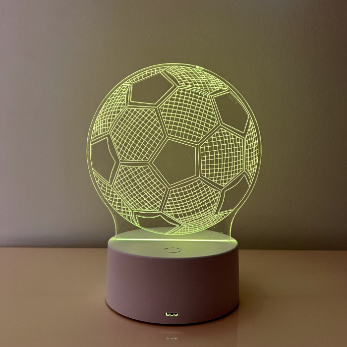 Lampa de veghe 3D LED, Minge [3]
