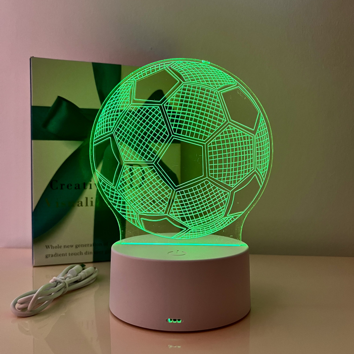 Lampa de veghe 3D LED, Minge [6]