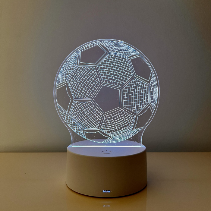 Lampa de veghe 3D LED, Minge [4]