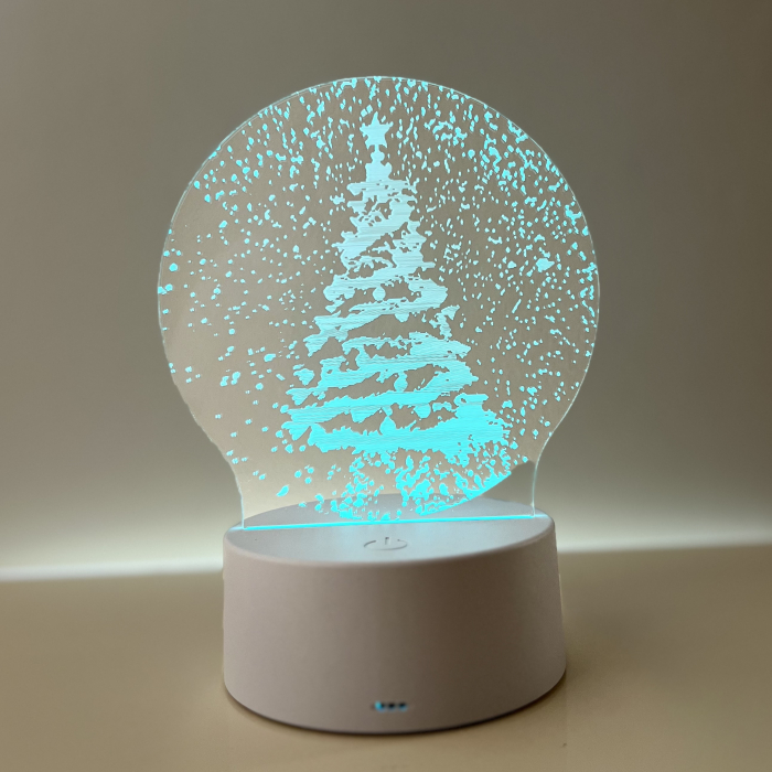 Lampa de veghe 3D LED, personalizata Bradut [4]