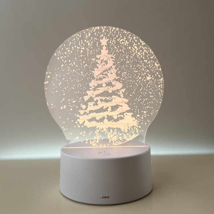 Lampa de veghe 3D LED, personalizata Bradut [3]
