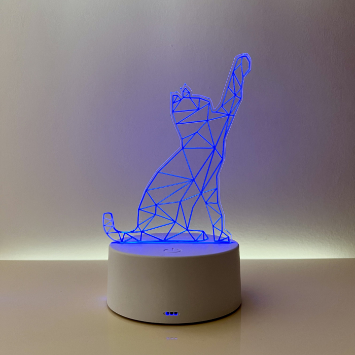 Lampa de veghe 3D LED, Pisicuta [3]