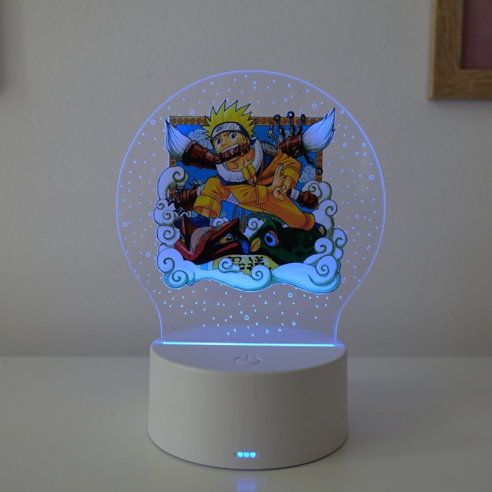 Lampa de veghe LED personalizata, anime Naruto [2]