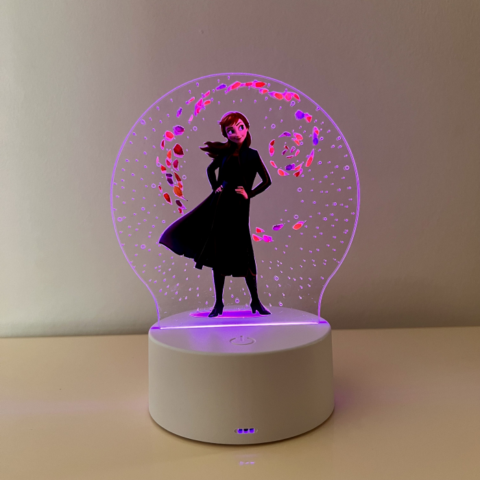 Lampa de veghe LED personalizata, Anna/ Frozen [2]