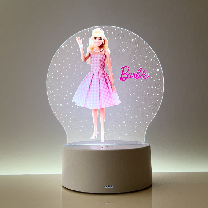 Lampa de veghe LED, personalizata Barbie [2]