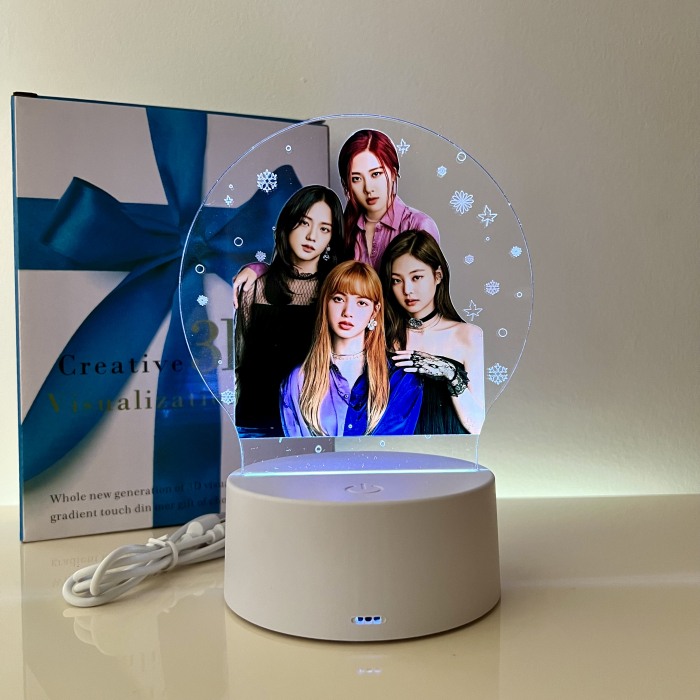 Lampa de veghe LED, personalizata BlackPink [5]