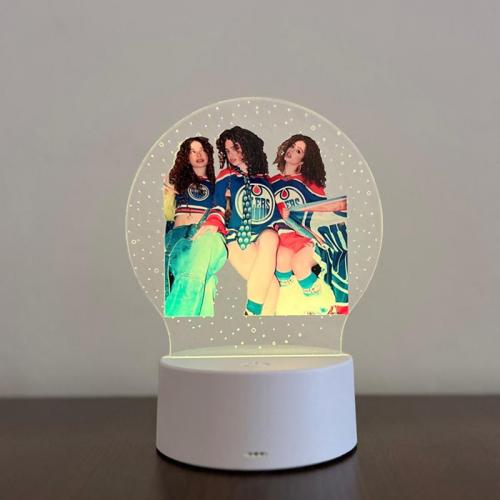 Lampa de veghe LED, personalizata The Kalogeras sisters [2]