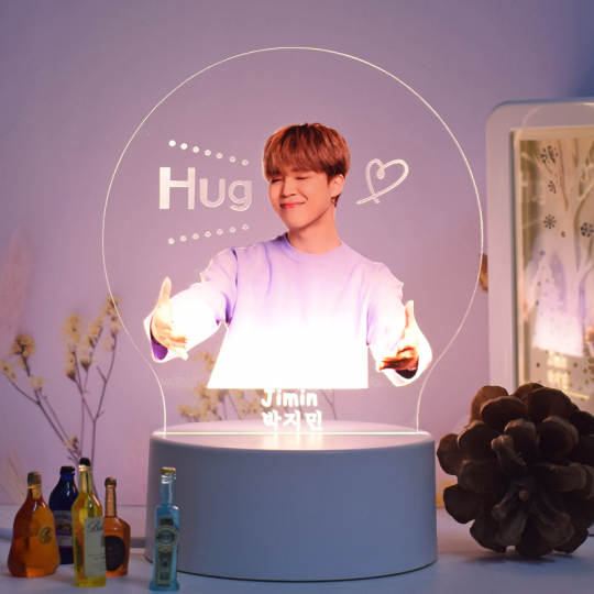 Lampa de veghe LED, personalizata BTS - Jimin [1]