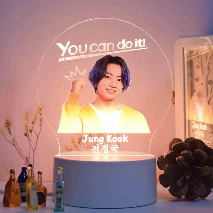 Lampa de veghe LED, personalizata BTS -Jung Kook [1]