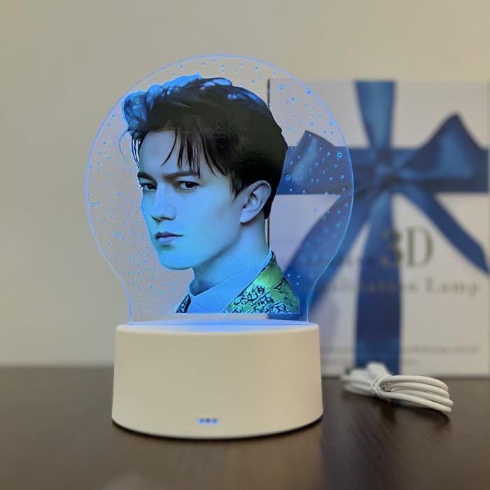 Lampa de veghe LED, personalizata Dimash Qudaibergen [3]