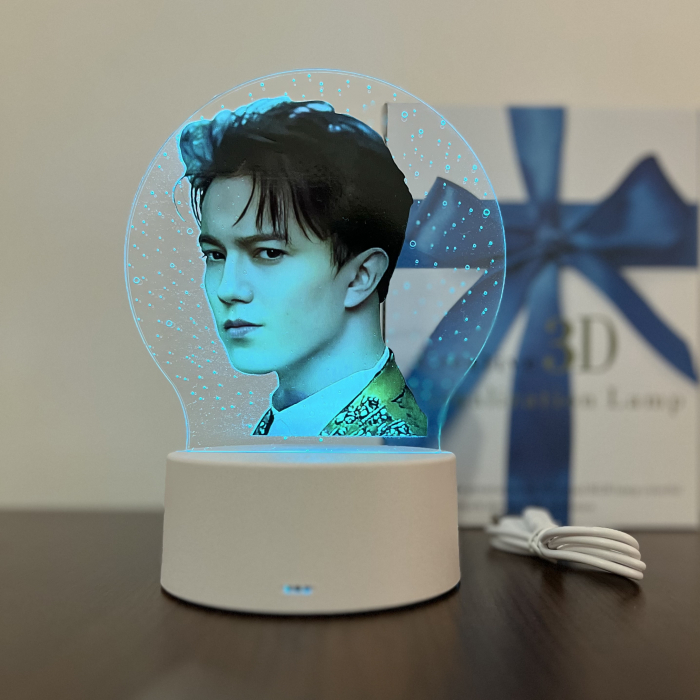 Lampa de veghe LED, personalizata Dimash Qudaibergen [5]