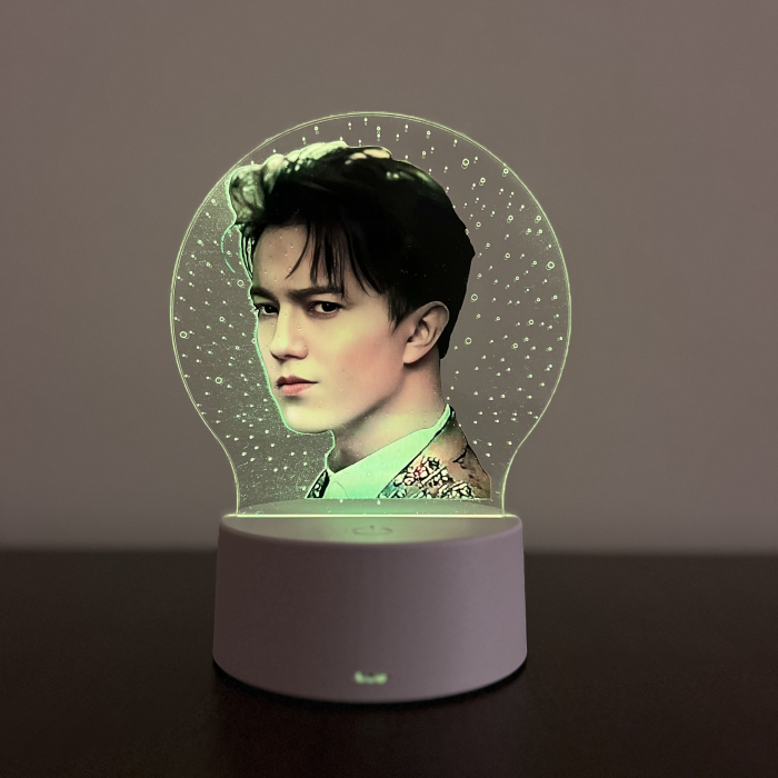 Lampa de veghe LED, personalizata Dimash Qudaibergen [1]
