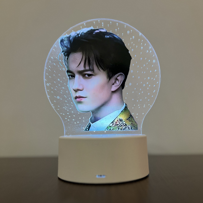 Lampa de veghe LED, personalizata Dimash Qudaibergen [2]