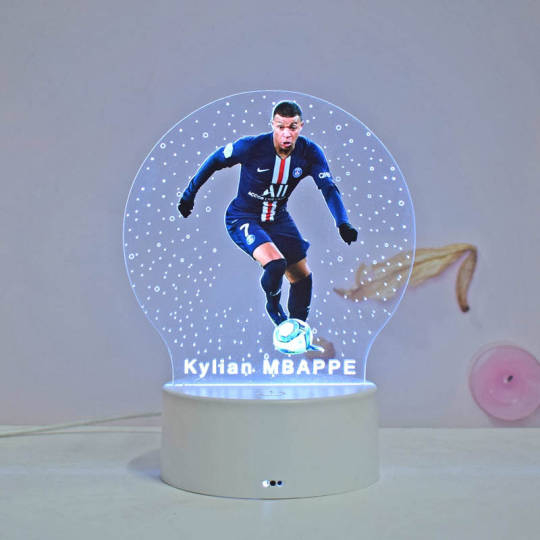 Lampa de veghe LED, personalizata Kylian Mbappe [1]