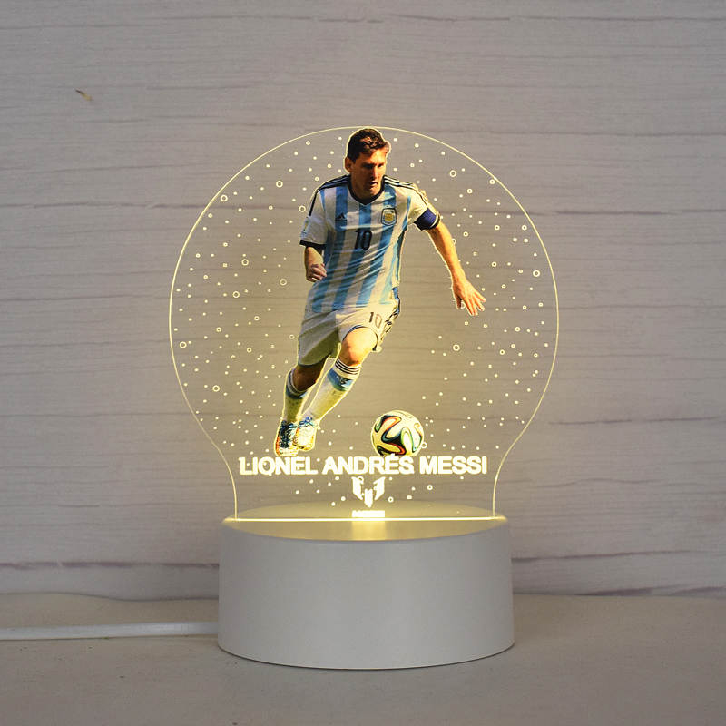 Lampa de veghe LED, personalizata Lionel Messi [1]