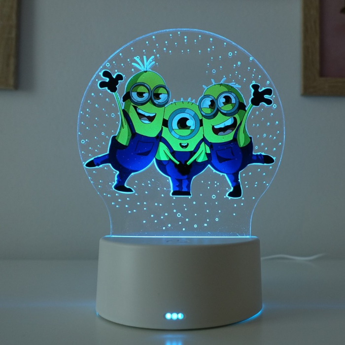 Lampa de veghe LED, personalizata Minions [3]