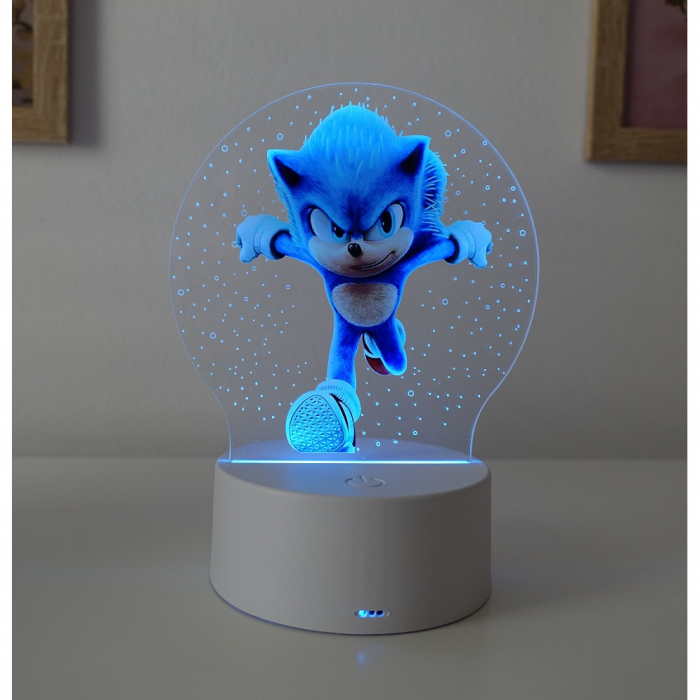 Lampa de veghe LED, personalizata Sonic [1]