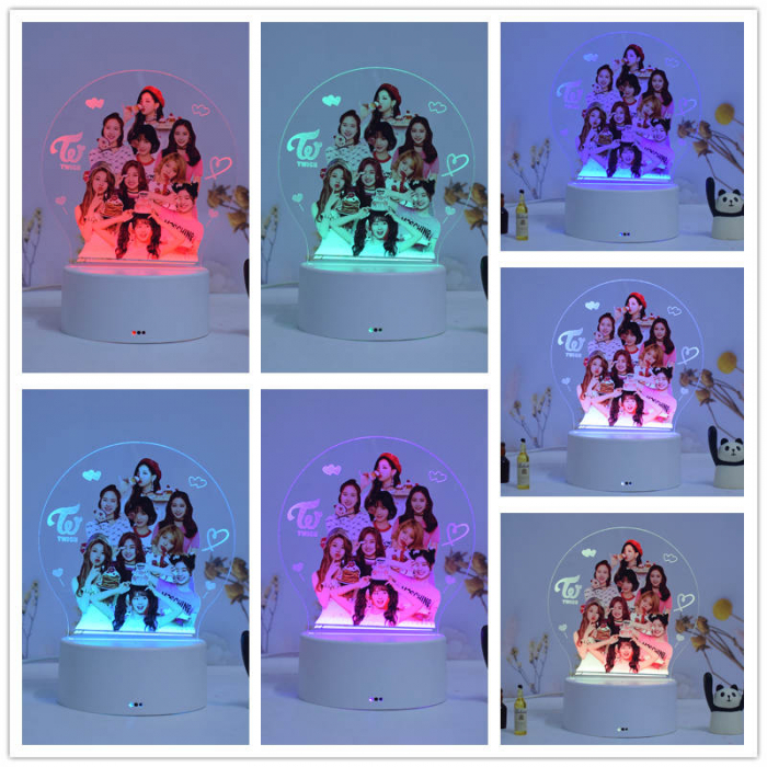 Lampa de veghe LED, personalizata trupa TWICE [2]