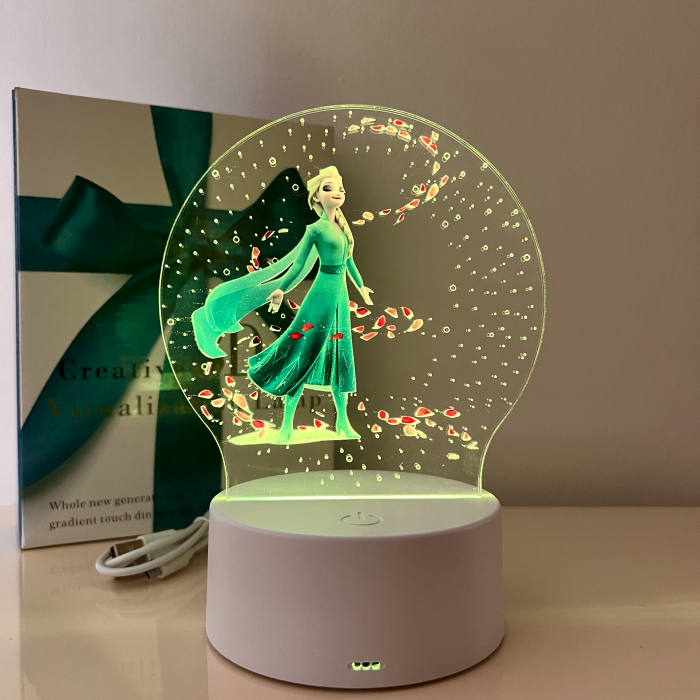 Lampa de veghe personalizata, Elsa/ Frozen [3]