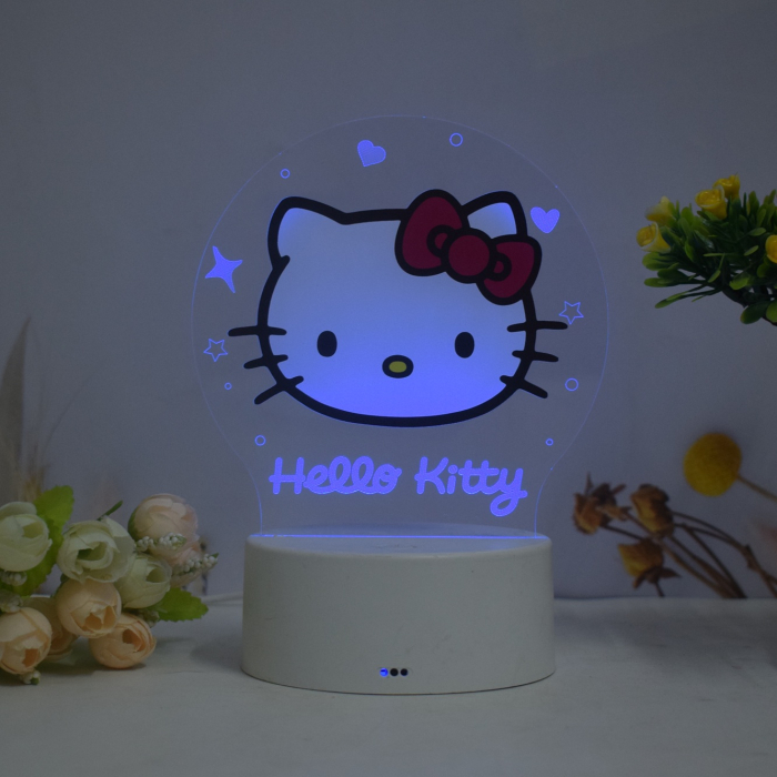 Lampa de veghe personalizata, Hello Kitty 2- ILUMISHOP [2]