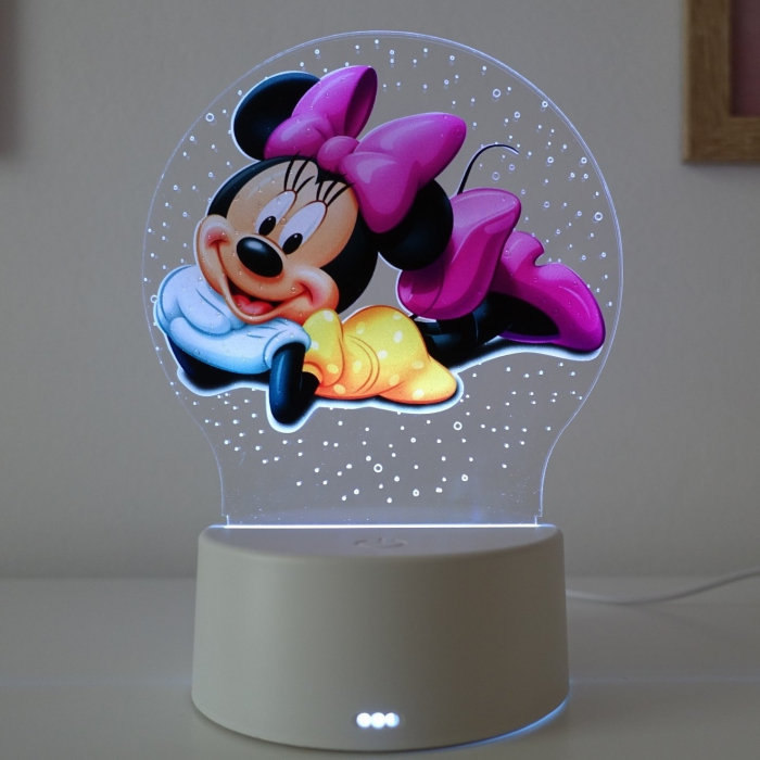 Lampa de veghe personalizata, Minnie Mouse [2]