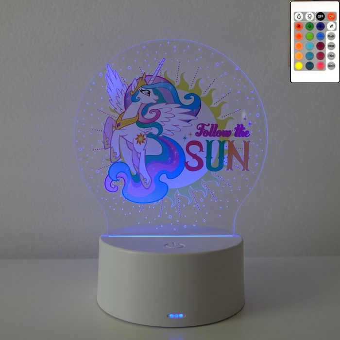 Lampa de veghe personalizata,Printesa Celestia/ Little Pony [6]