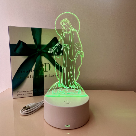 Lampa de veghe 3D LED, Fecioara Maria [7]