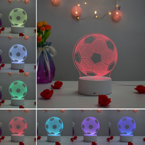 Lampa de veghe 3D LED, Minge [4]